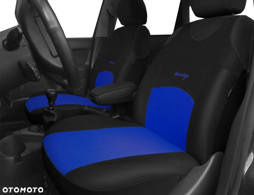 KOSZULKI POKROWCE NA FOTELE SAMOCHODOWE UNIWERSALNE NA PRZÓD MATERIAŁOWE - 14