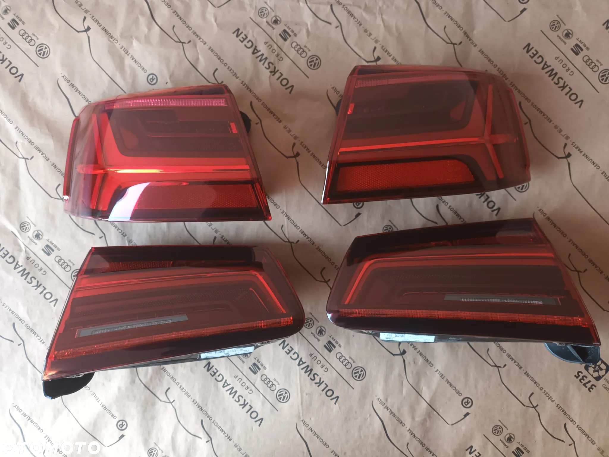 AUDI A6 C7 4G lift Komplet lamp tył LED MATRX dynamiczny kierunkowskaz 28km - 21