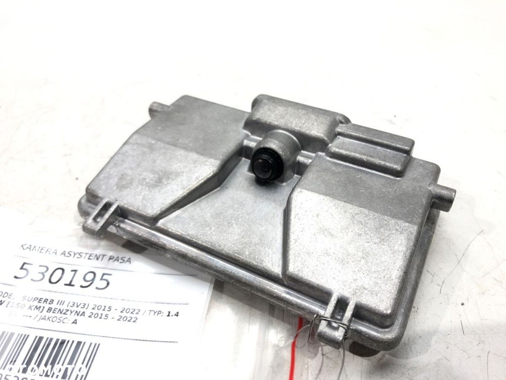 KAMERA ASYSTENT PASA  SKODA SUPERB III (3V3) 2015 - 2022 1.4 TSI 110 kW [150 KM] benzyna 2015 - 2022 - 1