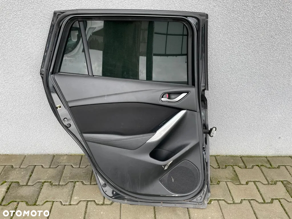 MAZDA 6 GJ KOMBI 13-17 DRZWI LEWE TYŁ 41W USZKODZONE - 2