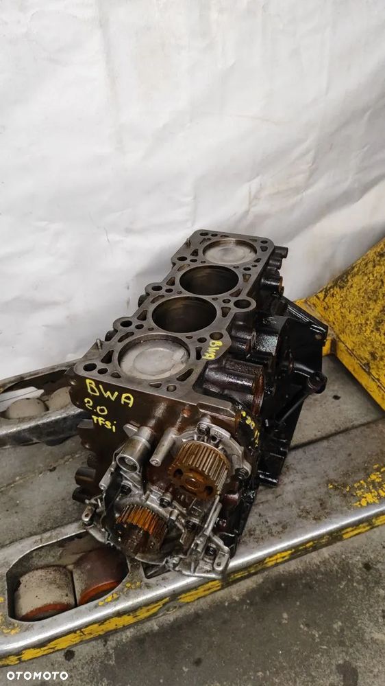 BWA 2.0 TFSI 200KM SILNIK DÓŁ KOMP BLOK WAŁ 050105189B TŁOKI KORBOWODY - 1