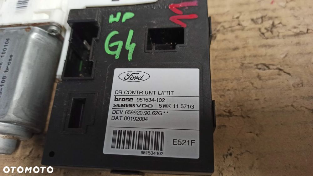 # SILNICZEK SZYBY TYLNEJ FORD C-MAX nr 981534-102 - 4