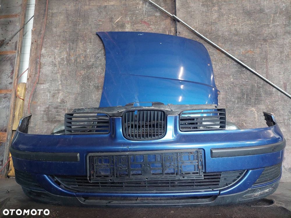 KOMPLETNY PRZÓD MASKA ZDERZAK BŁOTNIK BŁOTNIK SEAT LEON I TOLEDO LC5N - 9