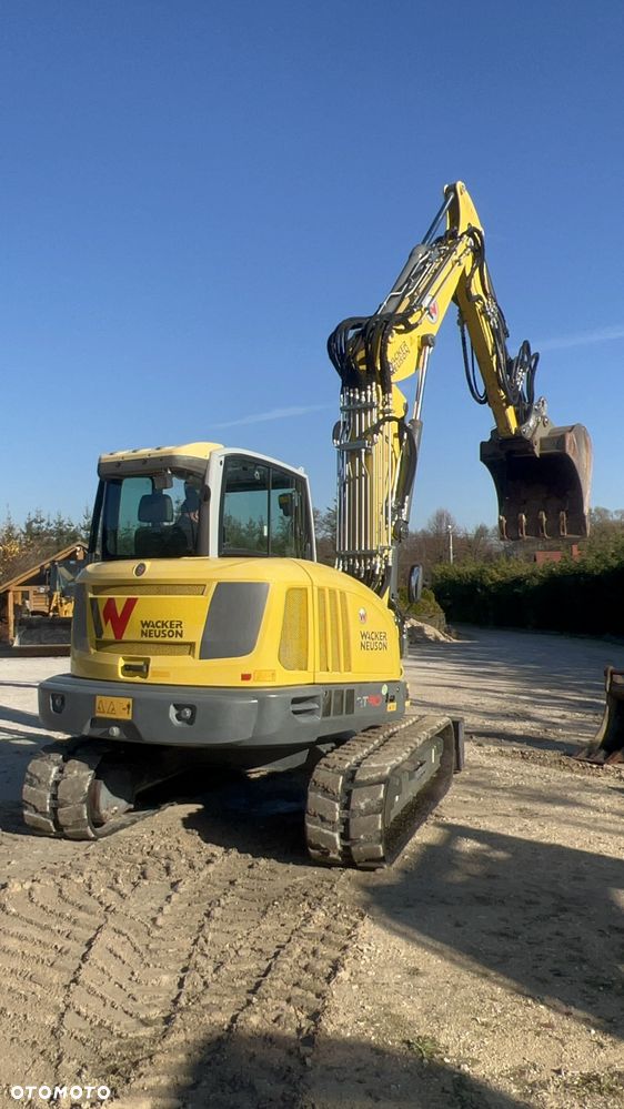 Wacker Neuson Koparka gąsienicowa KLIMA  3xramie łamane Wacker Neuson Et 90 KLIMA Deutz hydrozłącze hydrauliczne Liebherr SW33 LIKUFIX SWA33 + pilot auto hydrauliki 3 x łyżki org Liebherr 9 ton ET90 gumowe gasiennice 1 wł Cat 308 Jcb Yanmar atlas TEREX Liebherr złącze - 22