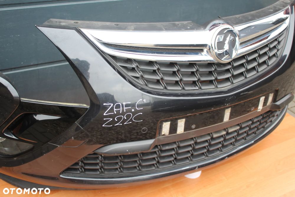 ZDERZAK PRZEDNI OPEL ZAFIRA C PRZED LIFTEM 4xPDC Z22C KOMPLETNY - 9