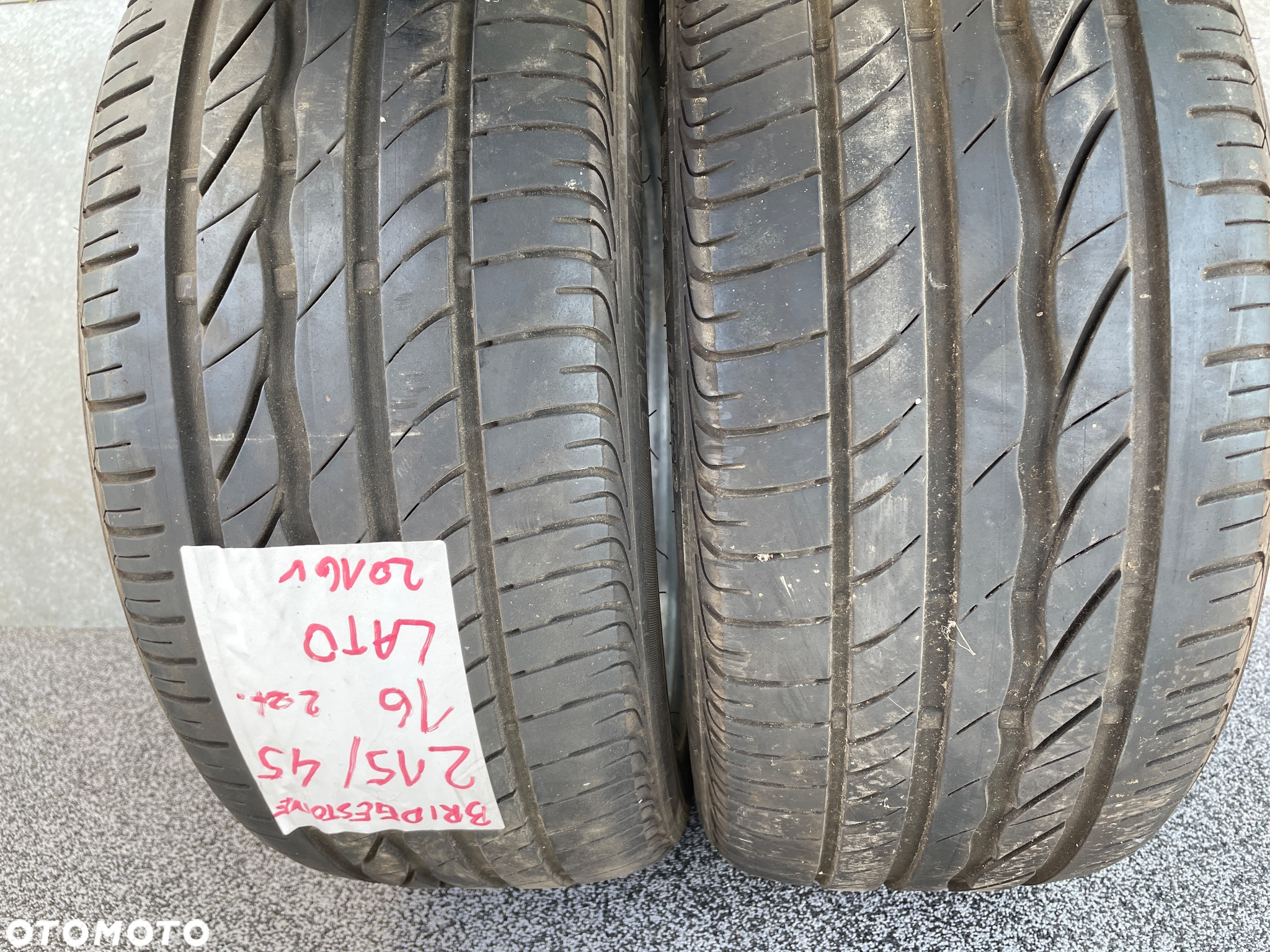 2xOpona Lato  215/45/16 Bridgestone 6 ,36mm - 2