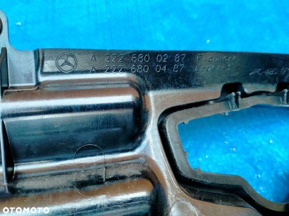 Mercedes W222 S Klasa Long Lift Osłona Konsoli Konsola A2226800287 - 7