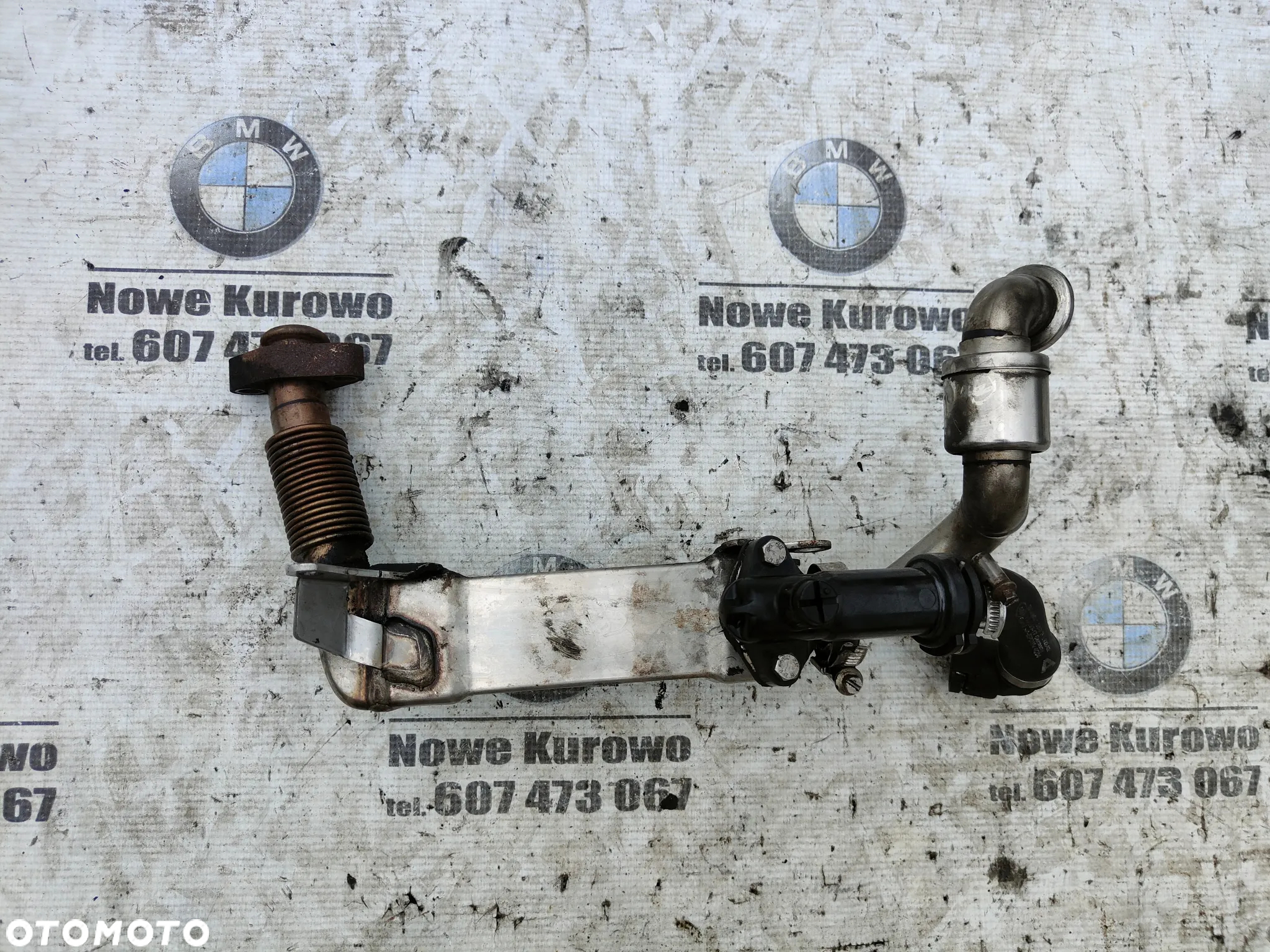 BMW E60 E61 E65 E53 E83 3.0d 2.5d Chłodnica spalin EGR - 2