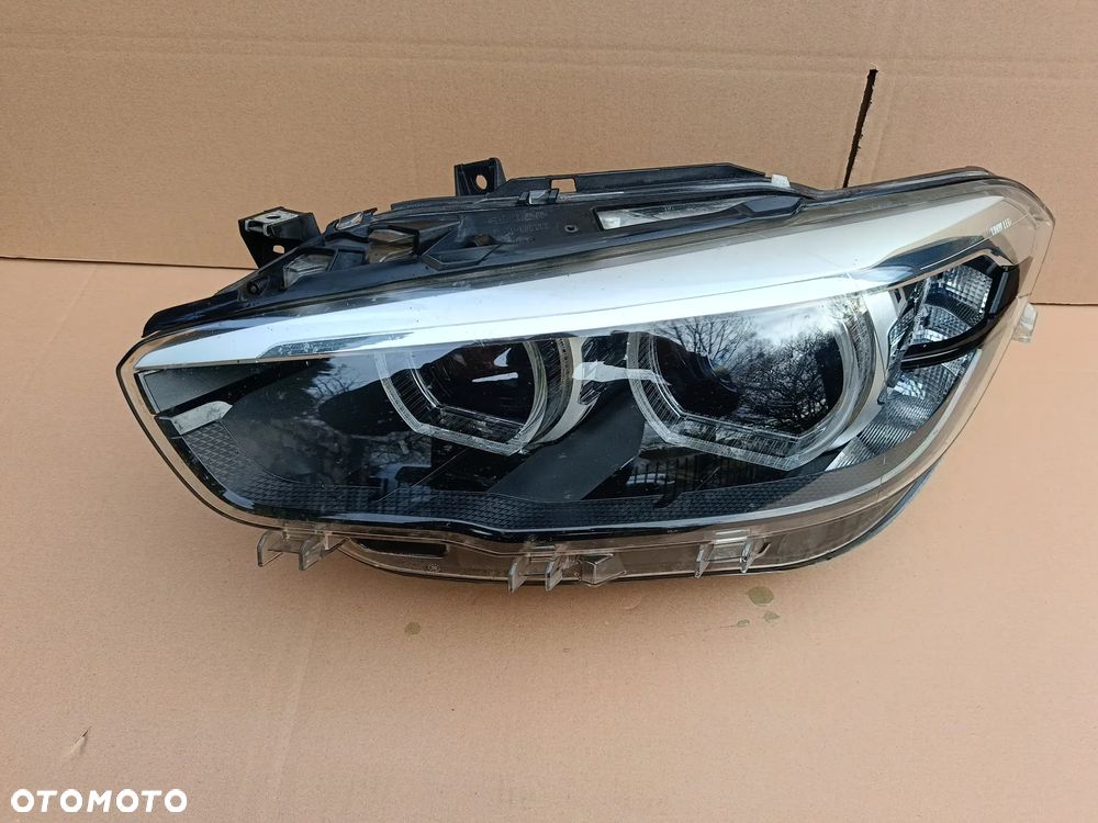 Full Led przedni lewy BLACK BMW 1 F20 F21 lift LCi Shadow lampa - 2
