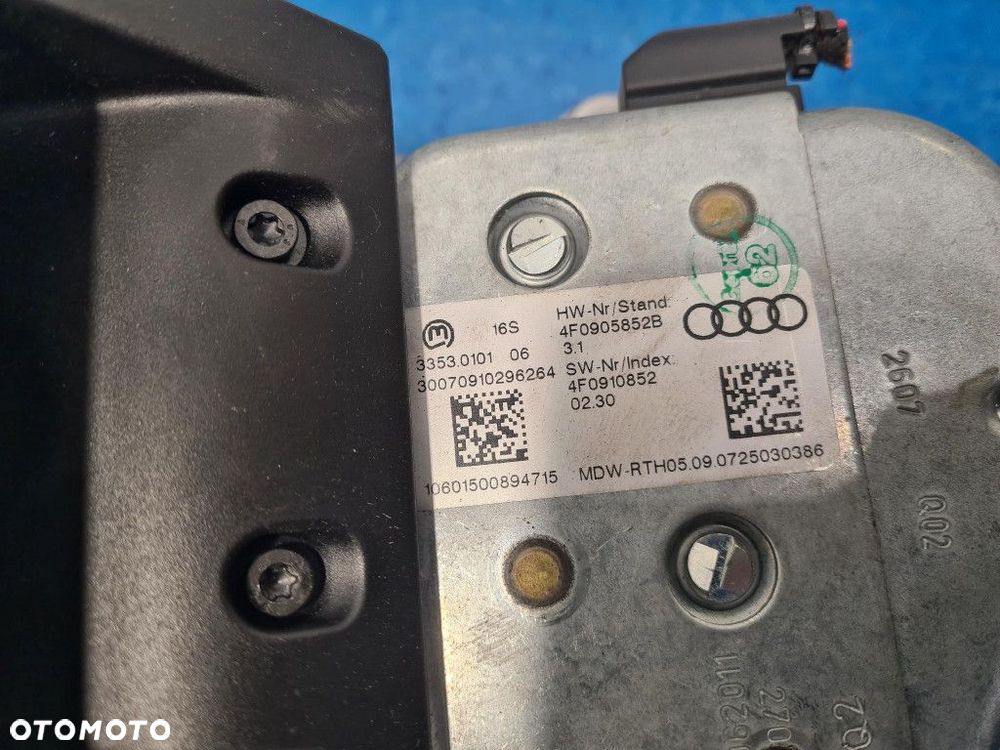 AUDI A6 C6 BLOKADA KIEROWNICY KOLUMNA 4F0910852 BPP - 6