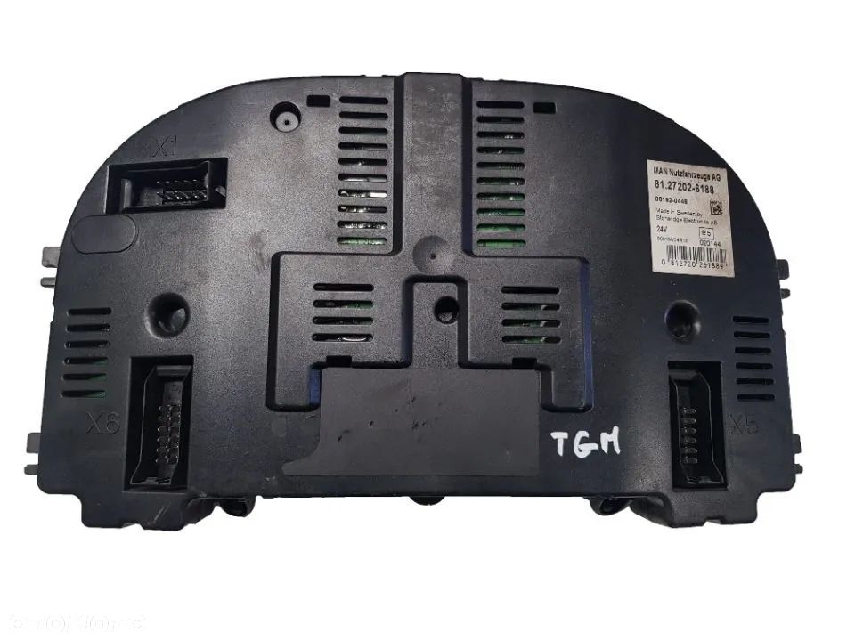 LICZNIK ZEGARY DESKA ROZDZIELCZA MAN TGA TGS TGM TGX 81272026174 - 4