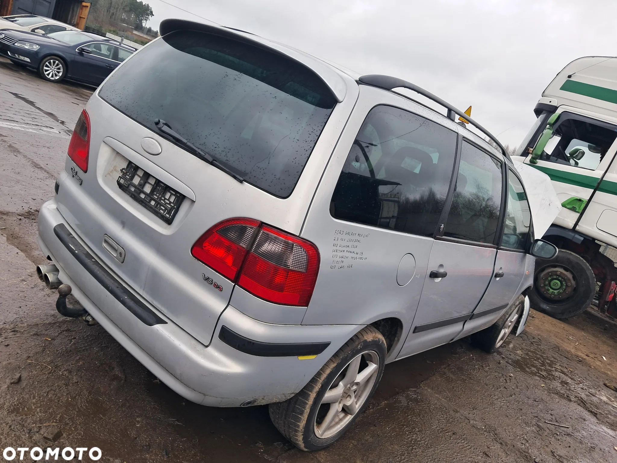 DAWCA CZĘŚCI FORD GALAXY MK1 LIFT 2.3 16V E5SA KL WGR - 1