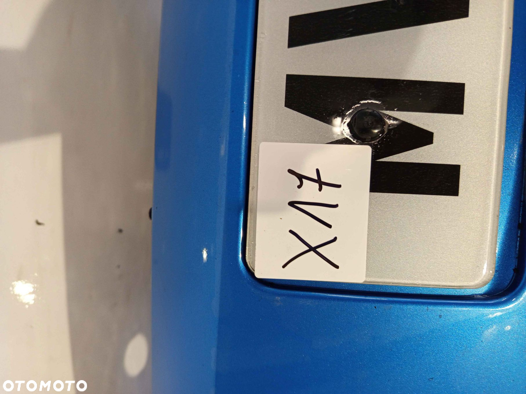 + ZDERZAK PRZÓD PRZEDNI FORD FIESTA MK.6 6 VI BŁĘKITNY MORSKI - 4