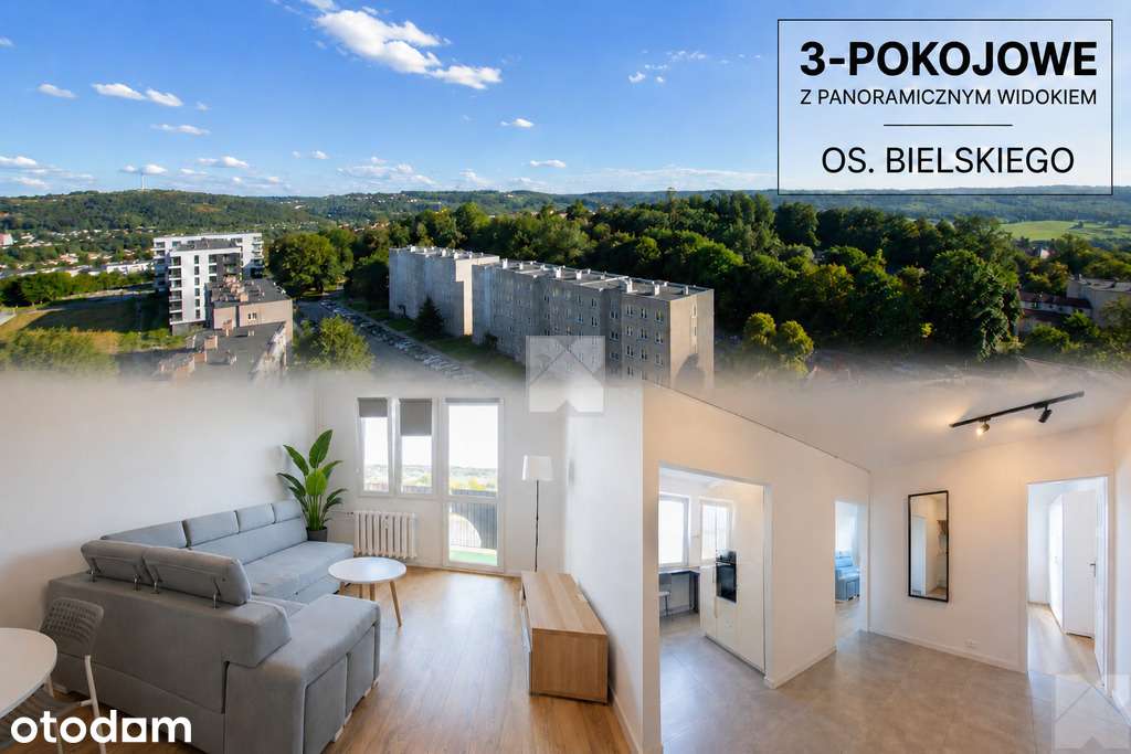3 pokojowe, przestronne mieszkanie | Bielskiego