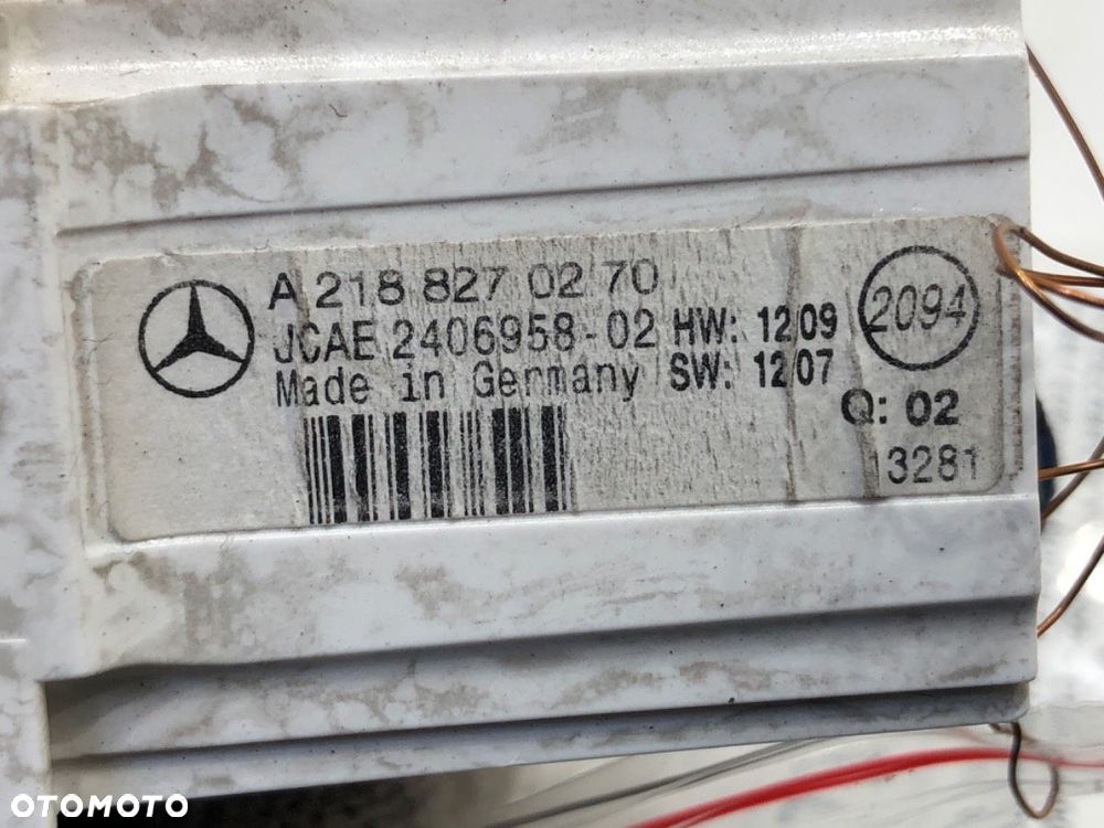 ZEGAREK  MERCEDES-BENZ KLASA E (W212) 2009 - 2016 E 250 CDI / BlueTEC 4-matic (212.082, 212.097) 150 - 4