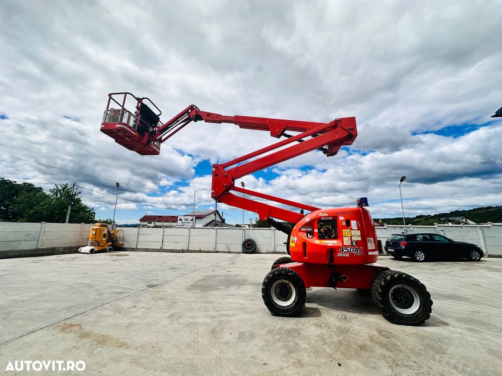 JLG 450AJ seria II din 2010 nacela brat articulat 16 metri diesel chirie vanzare  Valcea Pitesti Bucuresti Slatina Craiova Droberta Turnu Severin Cluj Sibiu Deva Alba - 4