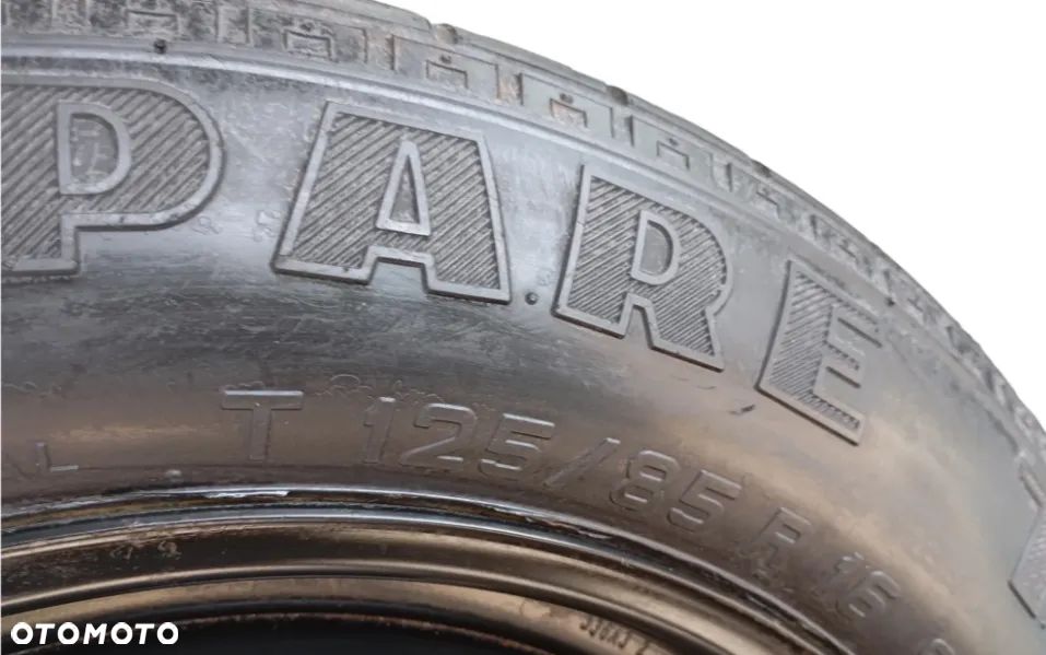 175. Koło Zapasowe Dojazdowe 125/85 R16 5x108 63,4MM ET:25 Volvo V50 Ford - Gwarancja Wysyłka - 3