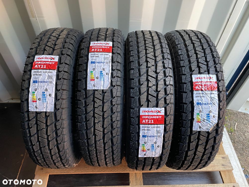 Okazja opony letnie 205/80R16 ROADX RXQUEST AT21 białe napisy NOWE - 1