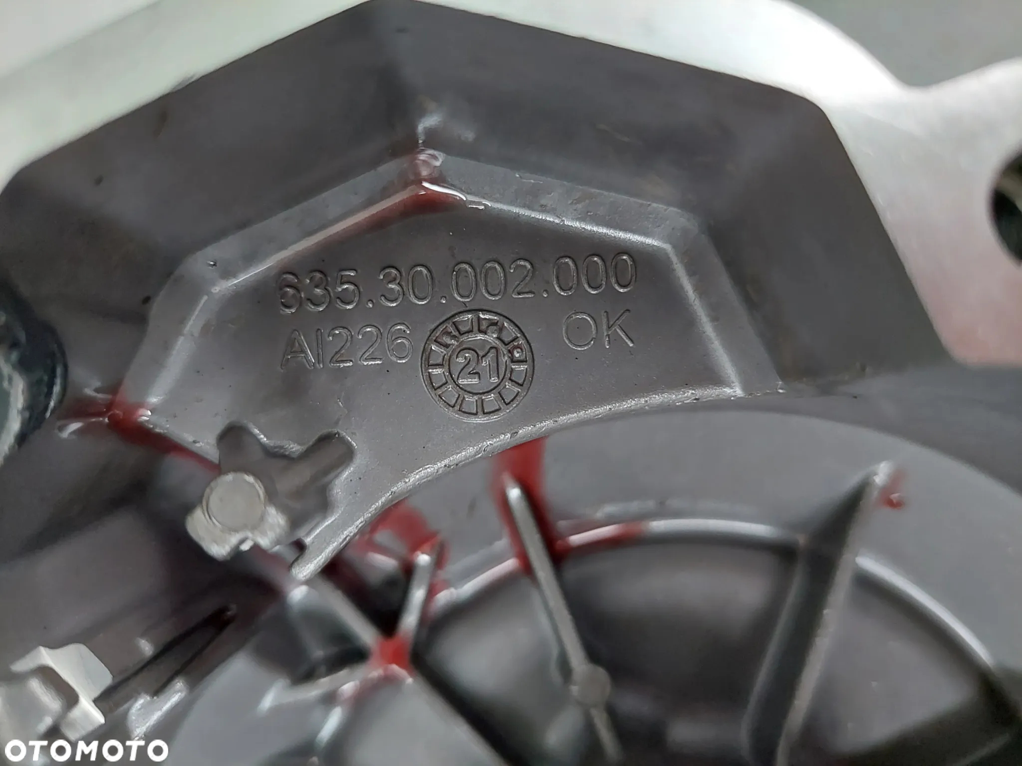KTM 790 wahacz dekiel pokrywa na silnik dzwignia stopka parkingowa - 5