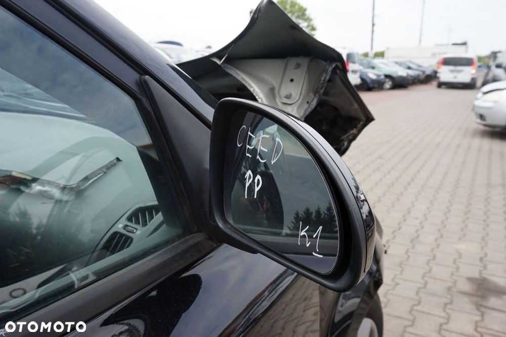 LUSTERKO ELEKTRYCZNE PRAWE CEED I 1K 87620-1H150 CZARNY KIA 2006-2009 - 3