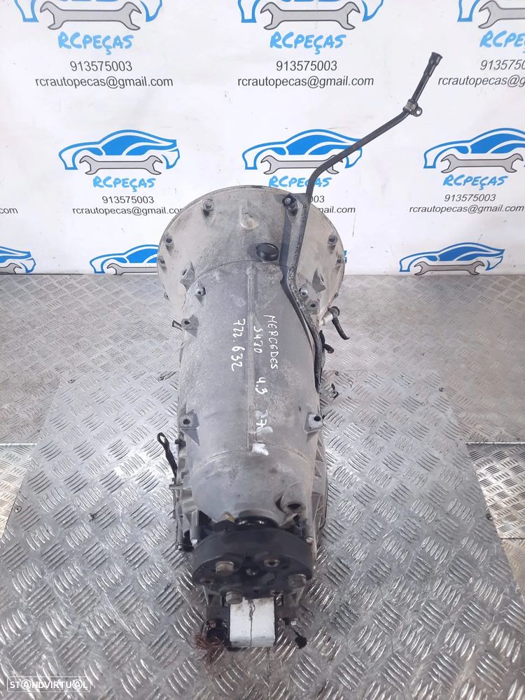 CAIXA VELOCIDADES AUTOMATICA MERCEDES BENZ CLASS W220 S430 V8 24V 270CV M113941 113941 722632 - 11