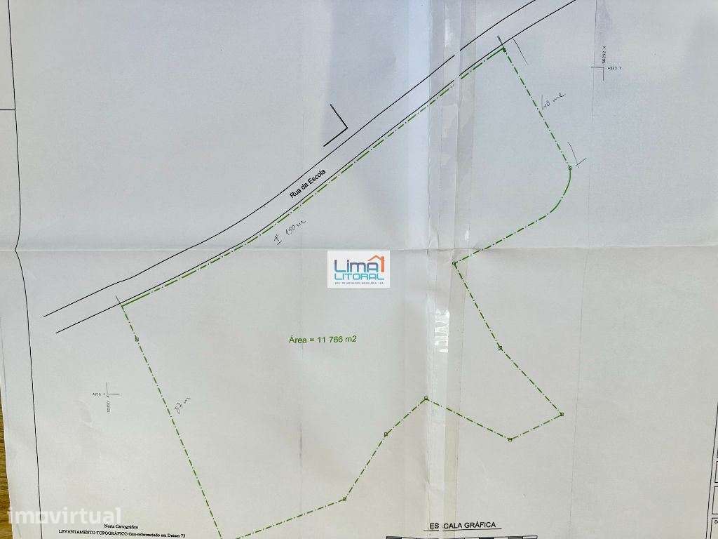 Terreno com 12.230 m2 - parcialmente em zona de construção - Arrabal - Grande imagem: 3/4