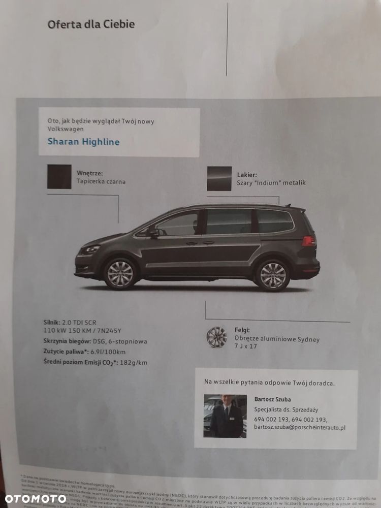Volkswagen Sharan 2.0 TDI BMT Highline DSG - 22