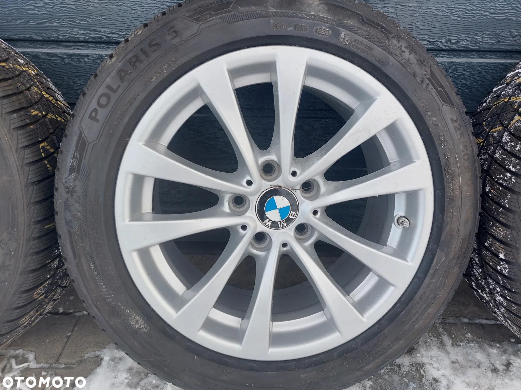 BMW F30 F31 KOŁA FELGI 17 OPONY 7.5J ET37 5X120 OPONY 225/50 BARUM POLARIS 5 DOT20 STYLING 395 ORYGINAŁ PROSTE ! - 3
