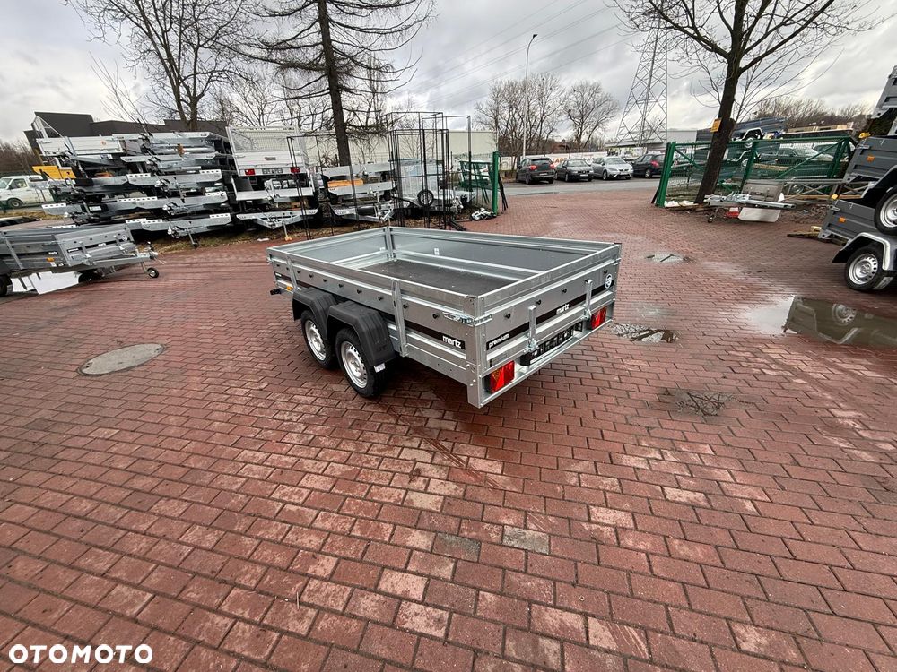 Martz Przyczepa Martz Premium 300/2 2 oś 300x150x40cm dwuosiowa DMC 750kg dostawa - 12