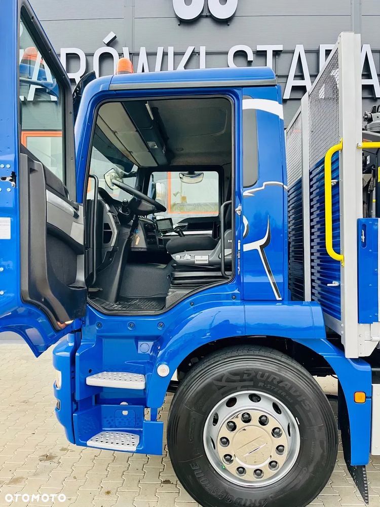 MAN TGM TGS TGL 18.250 // 4x2  // org. Przebieg 143tys. Km // HDS dzwig żuraw kran Krane // Stan idealny - 23