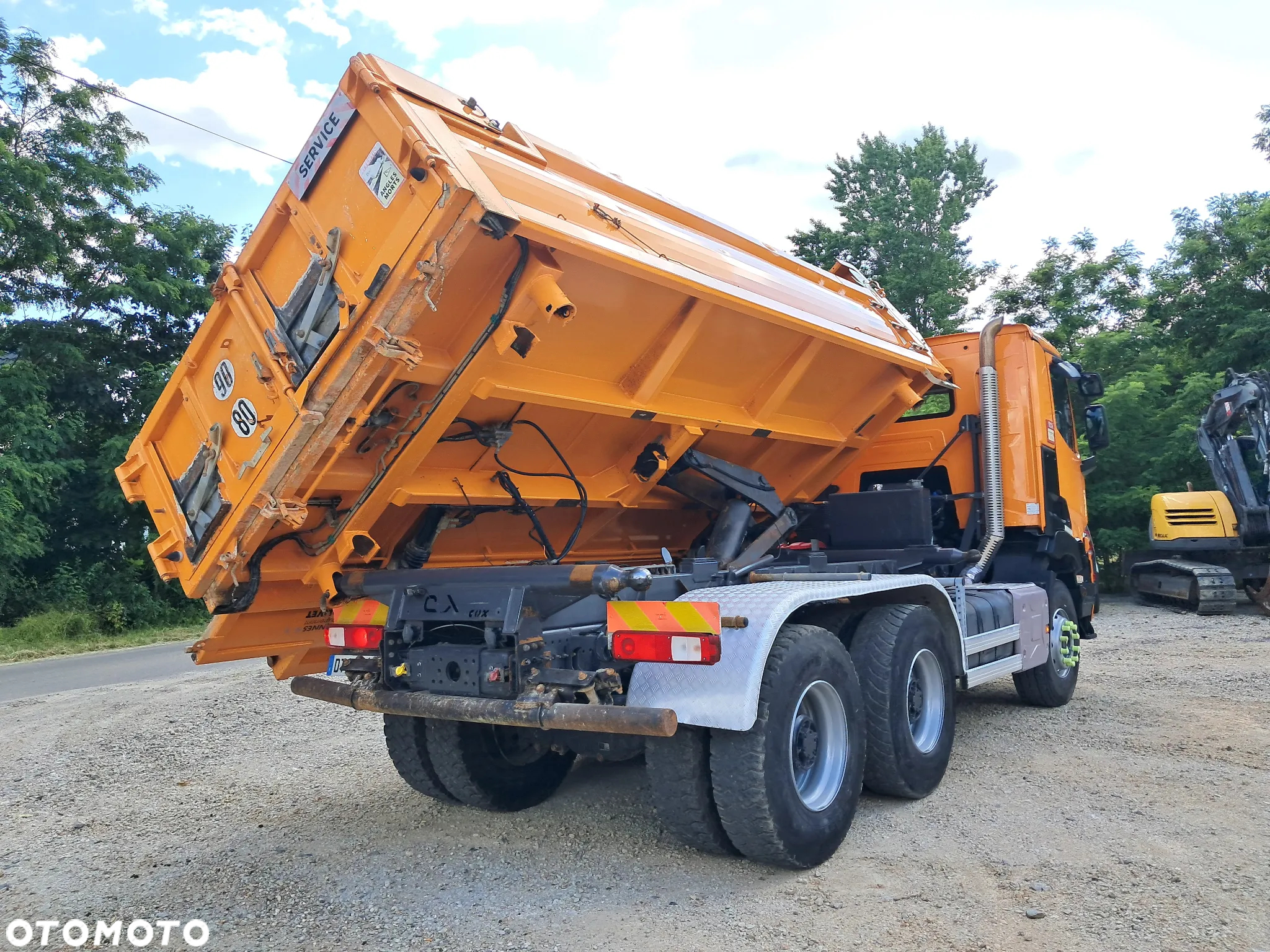 Renault C460 wywrotka 6x4 hydroburta - 8