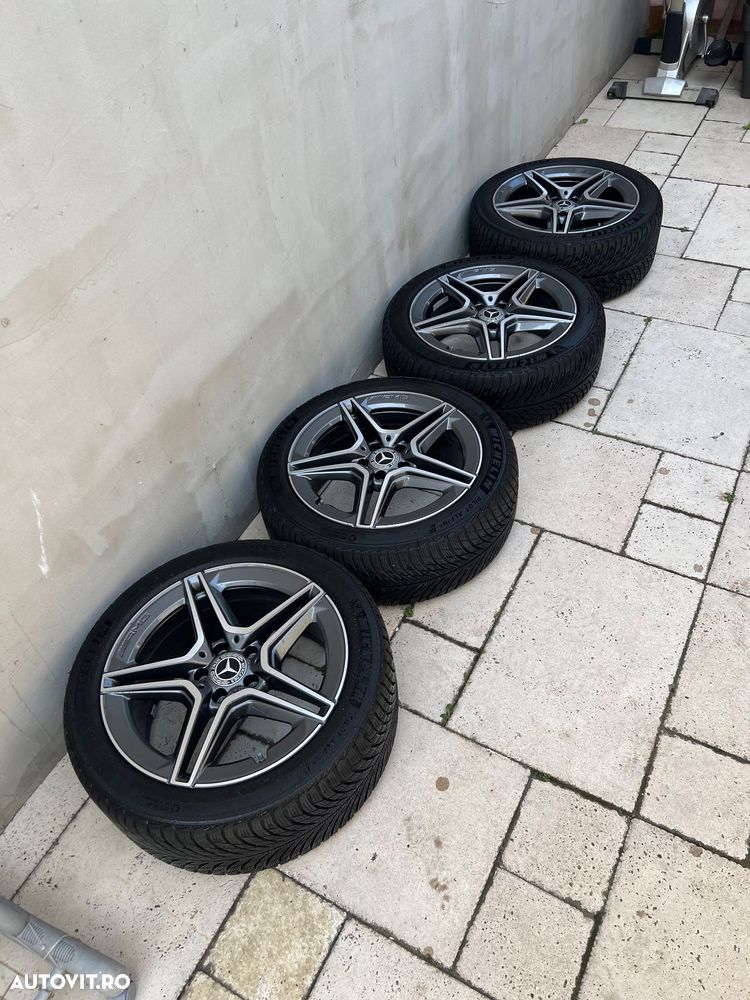 Jante/roti originale Mercedes AMG 18” cu senzori - 3