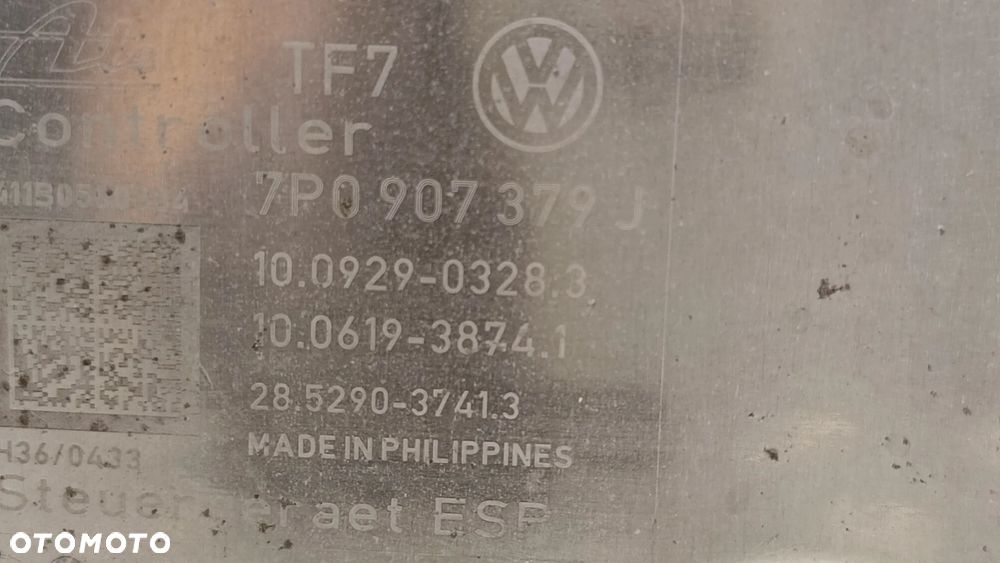 VW TOUAREG 7P 10-18R POMPA ABS 7P0907379 7P0907379J 7P0614517J - 4
