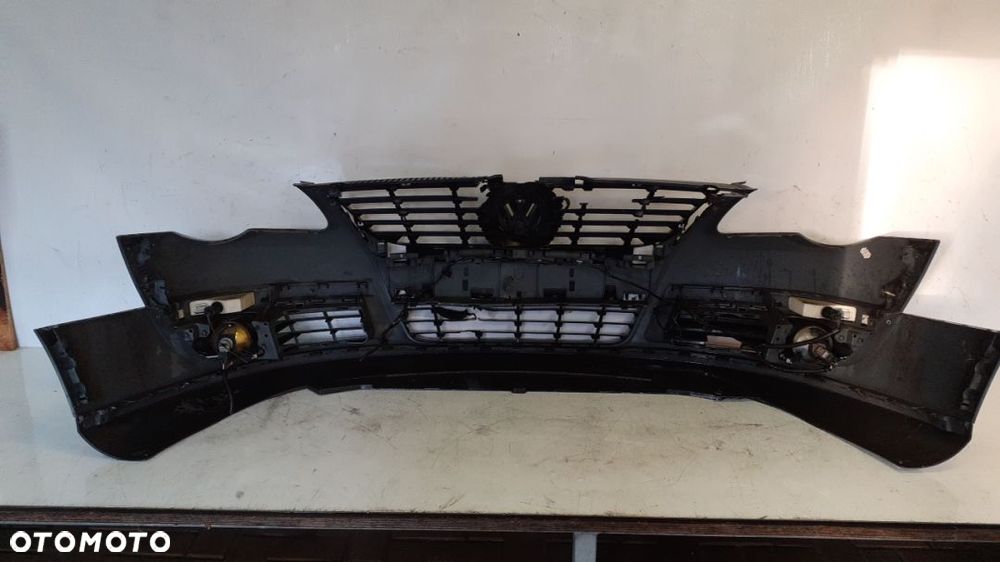 + ZDERZAK PRZÓD PRZEDNI DO VOLKSWAGEN VW PASSAT B6 LA6W ZIELONY HALOGENY - 4