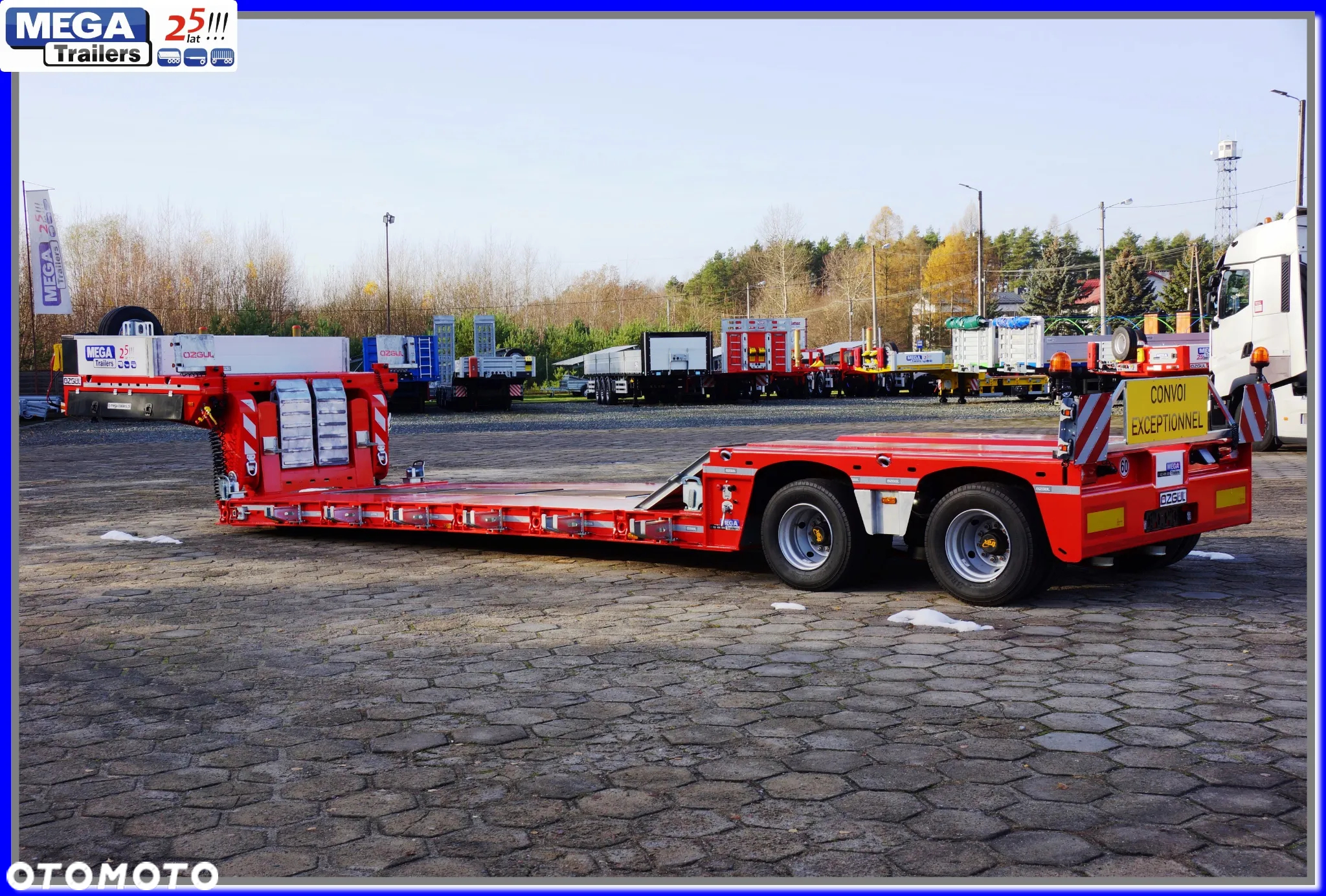 Mega Hydrauliczna Łabędzia Szyja, pokład 650 + 575 cm rozciągu, 2 osie, DMC 46 Ton ! - 37