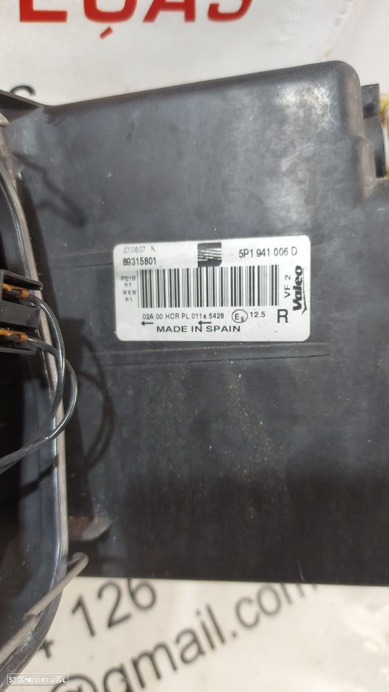 Ótica Farol Frente Frontal Direita Seat Leon 1P 5P1941006D Original - 4