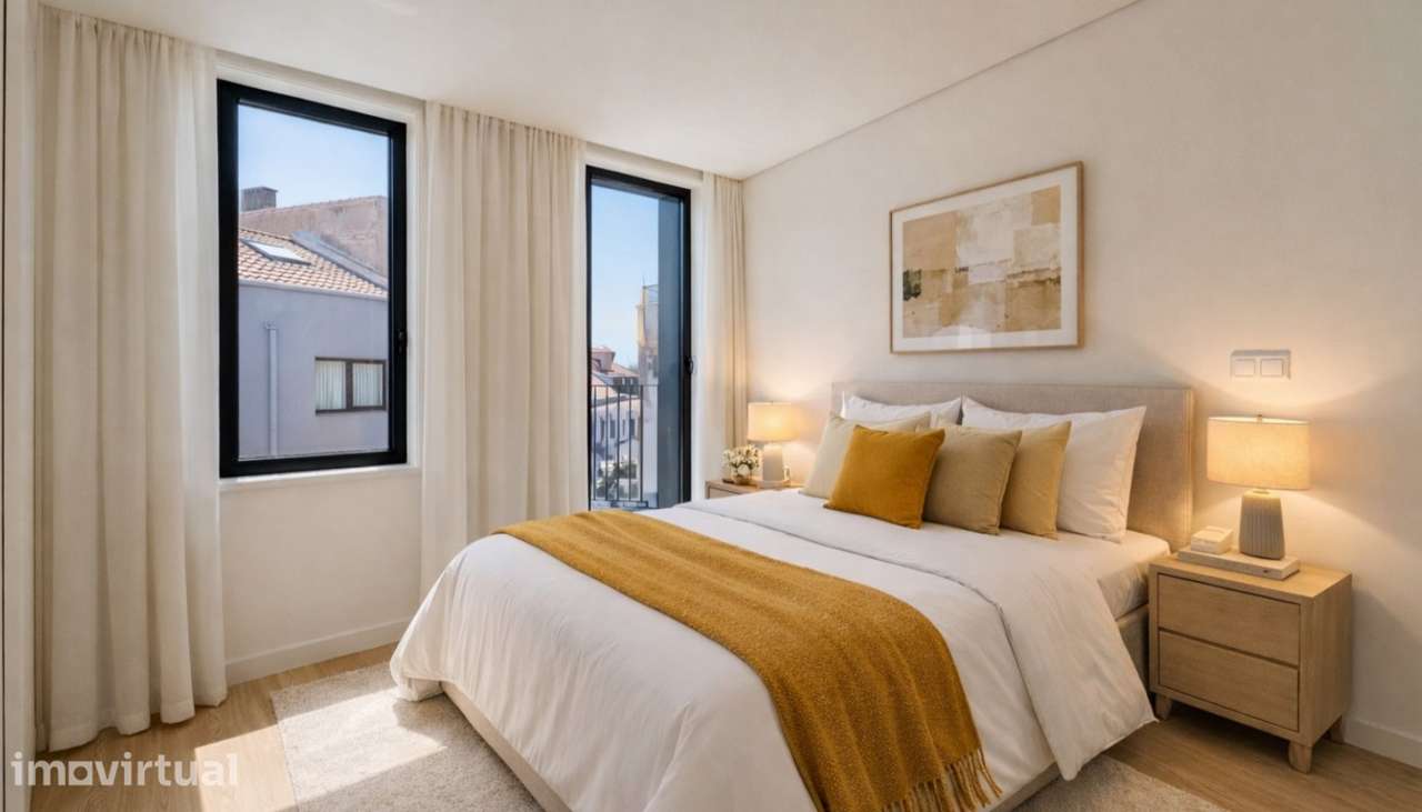 Apartamento novo com terraço, para venda, no Centro do Porto - Grande imagem: 3/25