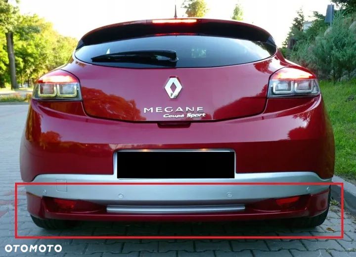 RENAULT MEGANE MK3 ZESTAW OSPOILEROWANIA DOKŁADKI SPOILERY - 2