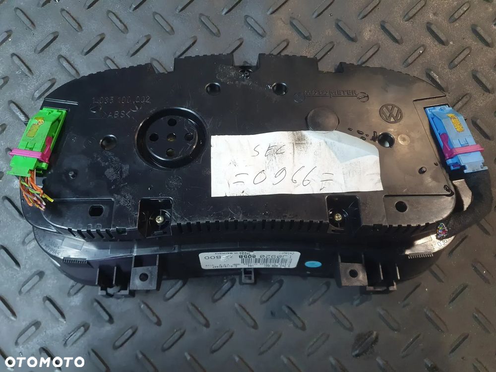 LICZNIK ZEGARY VOLKSWAGEN GOLF IV 4 1.4 1.6 EUROPA 1J0920805B - 5