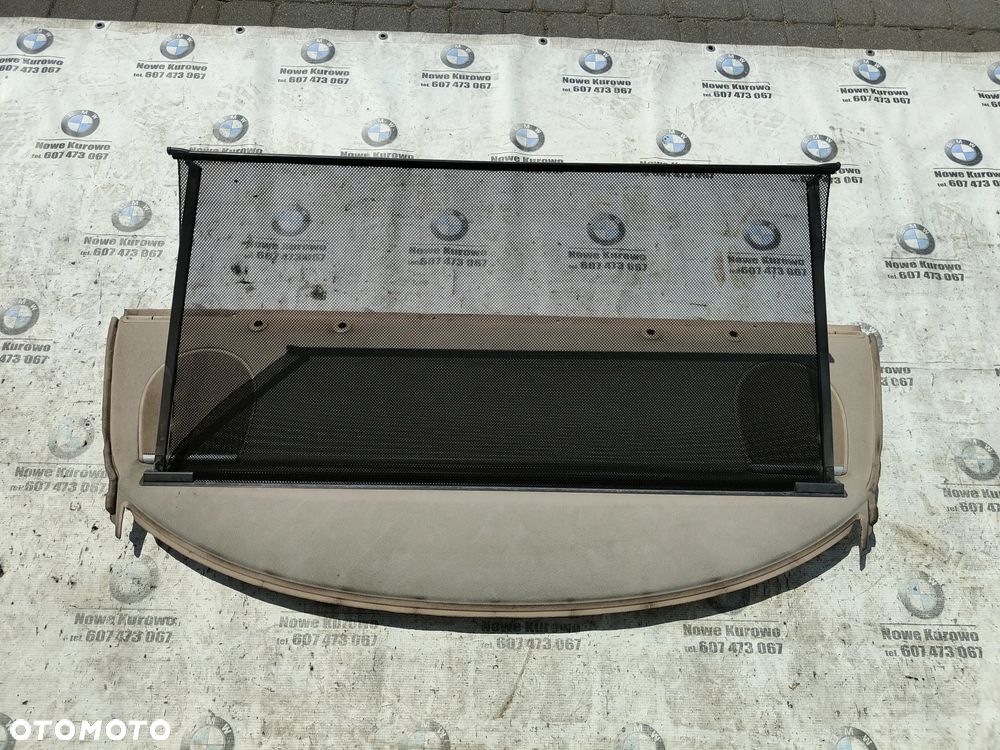 BMW E46 Sedan Półka tylna z roletą elektryczną - 8