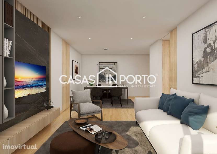 T2 em Paredes com vistas deslumbrantes para o Parque da Cidade - Grande imagem: 2/9