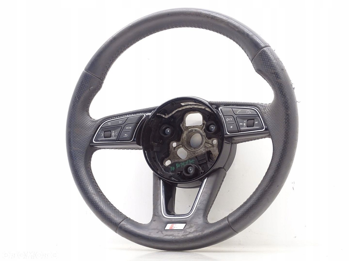 KIEROWNICA SKÓRA PIKOWANA MULTIFUNKCJA AUDI A4 B9 A5 8W S-LINE 8W0419091CR - 1