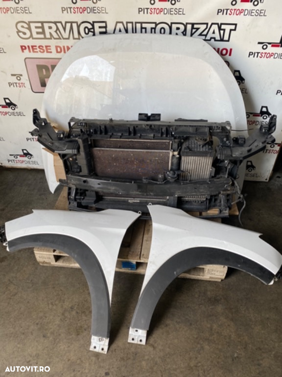 Fata bot complet Hyundai Tucson 2015 2016 2017 2018 2.0 d 4x4 bara capota far grila aripi radiatoare - 2