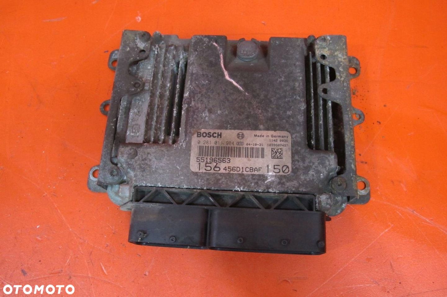 Alfa Romeo 156 1.9 JTD 937A5000 STEROWNIK KOMPUTER SILNIKA 55196563 - 1