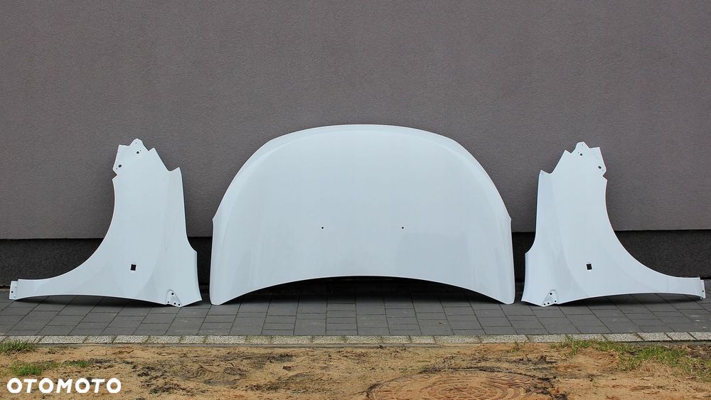 MASKA POKRYWA SILNIKA DACIA DOKKER LODGY 12-22 KOLOR BIAŁY OV369 / DV369 - 2