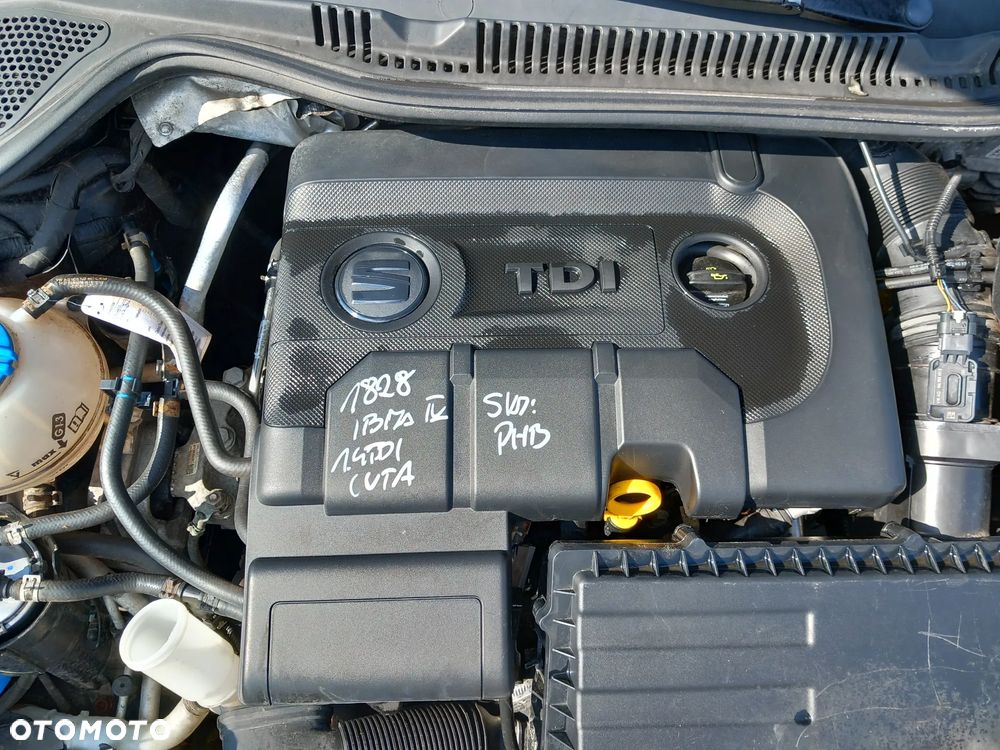 SEAT IBIZA IV SILNIK 1.4 TDI 12V 105KM DIESEL OZNACZENIE: CUTA - 2