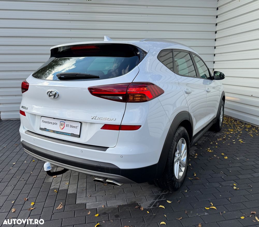 Hyundai Tucson blue 1.6 CRDi 2WD DCT Advantage+ - 4