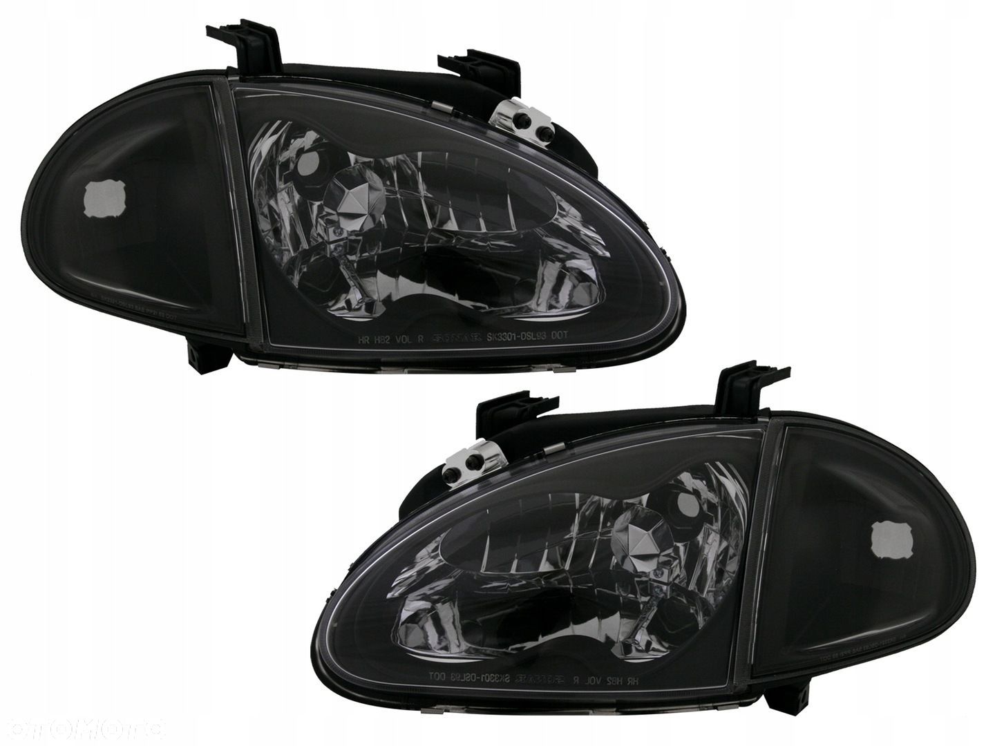 Reflektory lampy Migacze Clear Honda CRX del sol - 1
