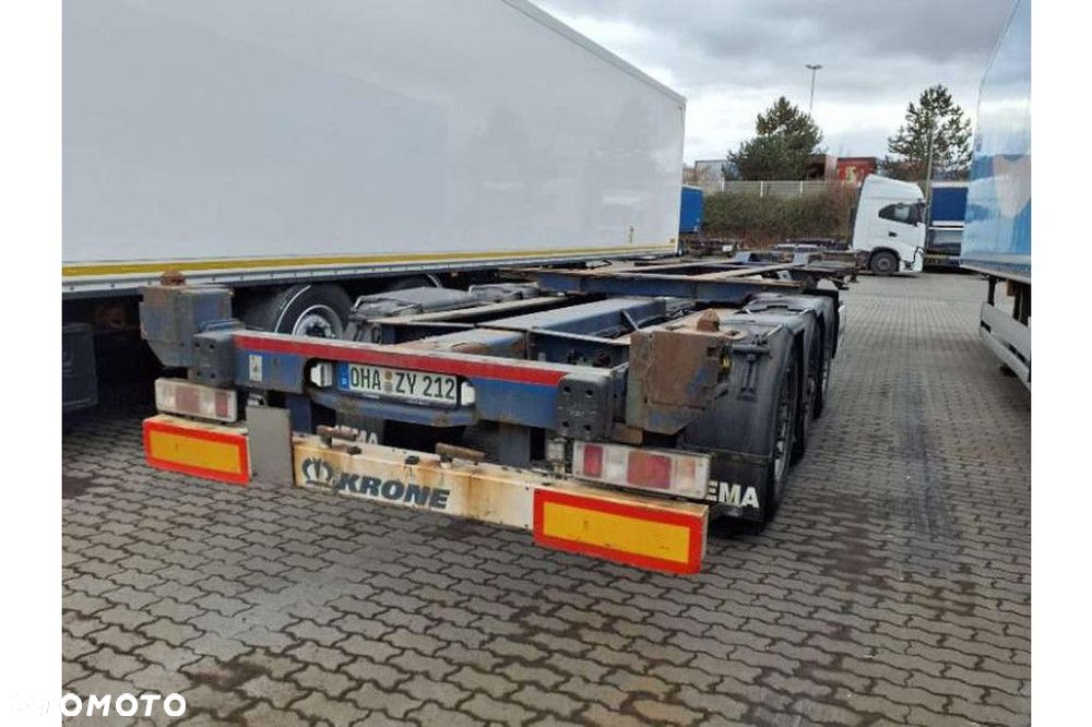Krone Trailer Chassis Gooseneck extendible 45' with sliding 20' - 12