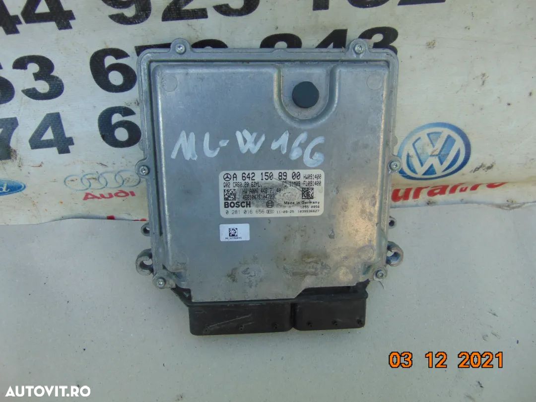 calculator Motor ECU Mercedes ML W166 GL x166 3.0 3.5 - 1